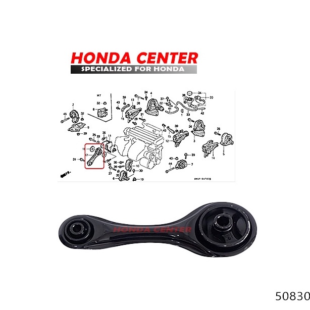 engine mounting depan accord maestro gantungan mesin depan accord maestro dudukan mesin depan 1992 1993