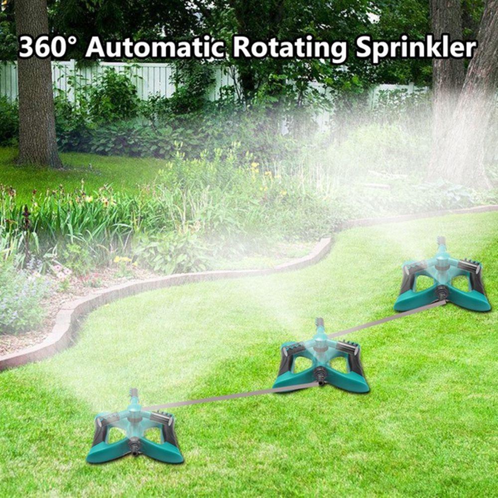 【 ELEGANT 】 Sprinkler Sprayer Kebun Pertanian360° Rotating Butterfly Base 3lengan Nozzle