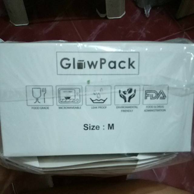Paper lunch box ukuran M