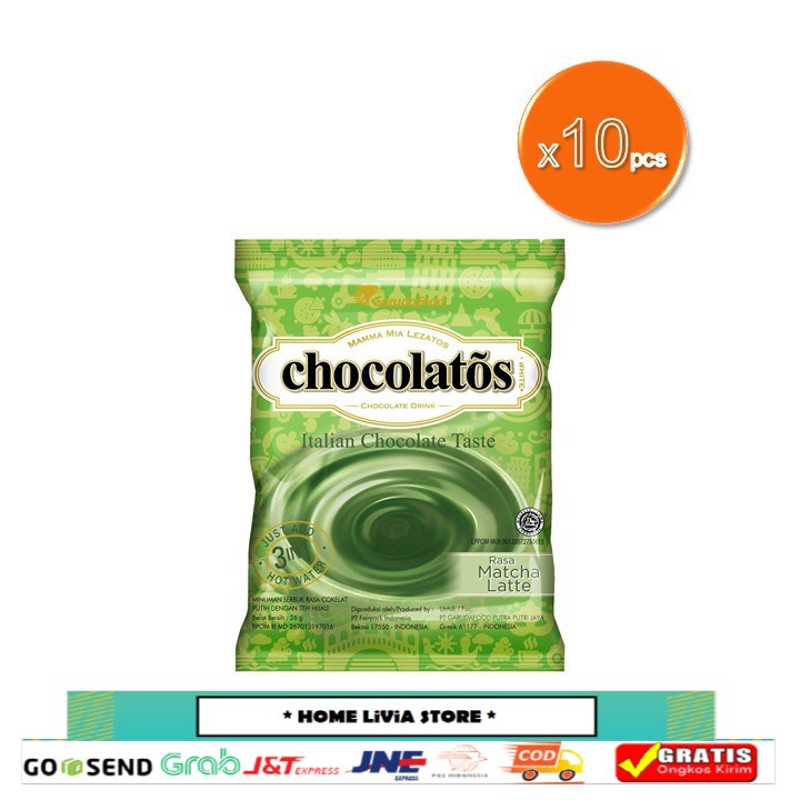 

Chocolatos Matcha Drink 10 x 24 gr