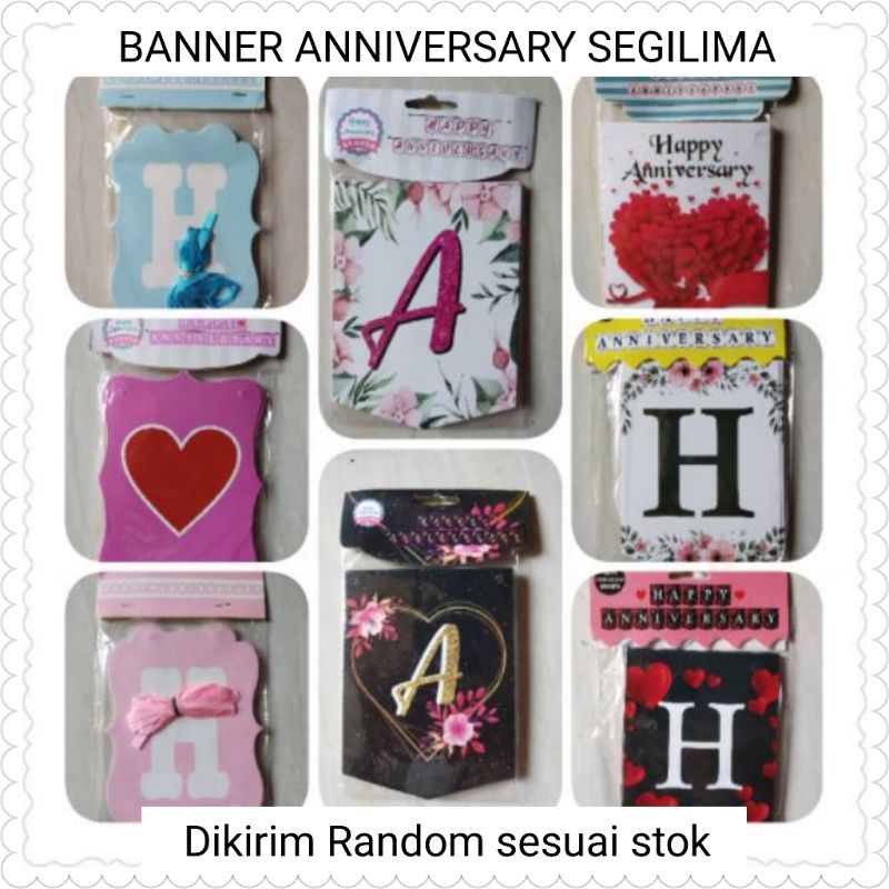 PAKET SET HAPPY ANNIVERSARY