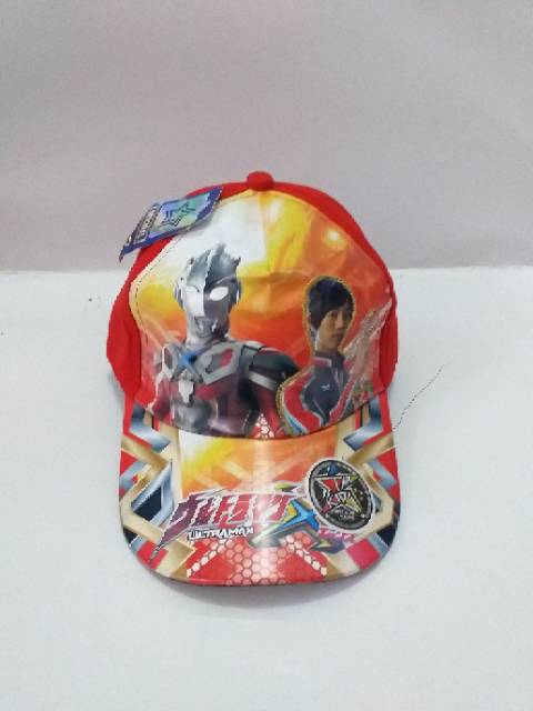 ☆ Topi Anak baseball karakter kartun Starkids gambar ULTRAMAN