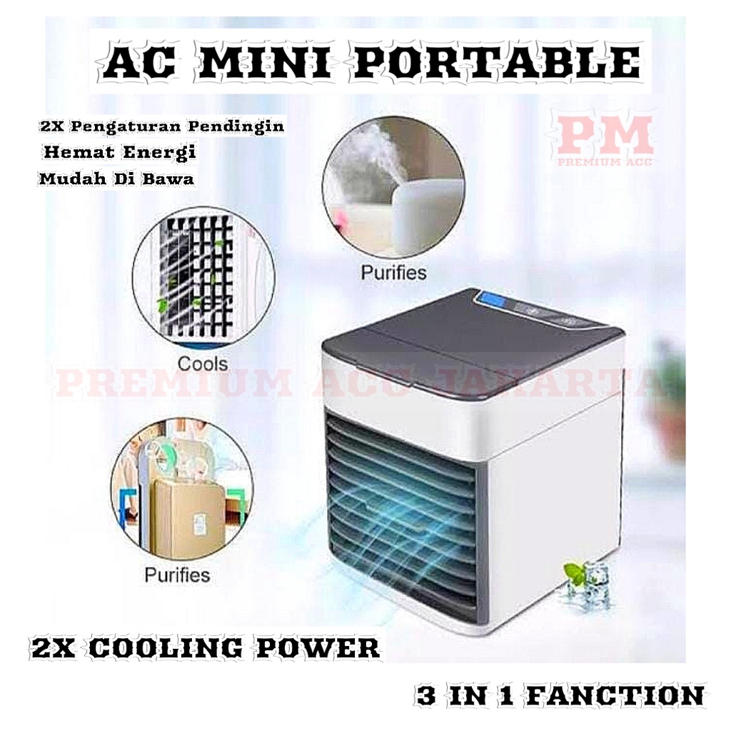 AC Mini Kipas Sejuk Portable Usb Pendingin Udara / AC Mini Penyejuk Ruangan ARTIC Cooler Fan Mini USB