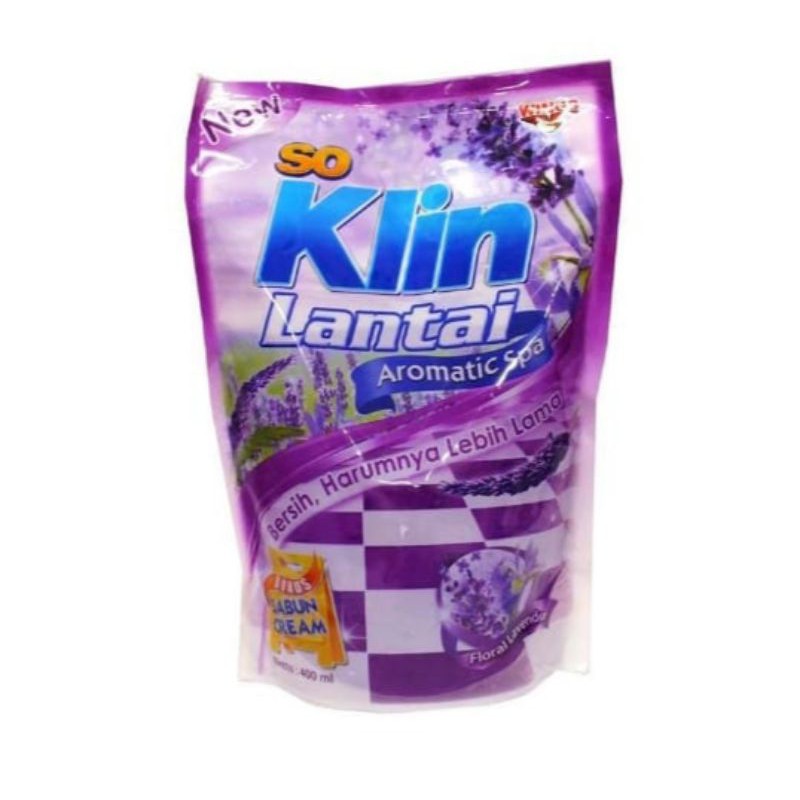 soklin lantai ungu 400ml