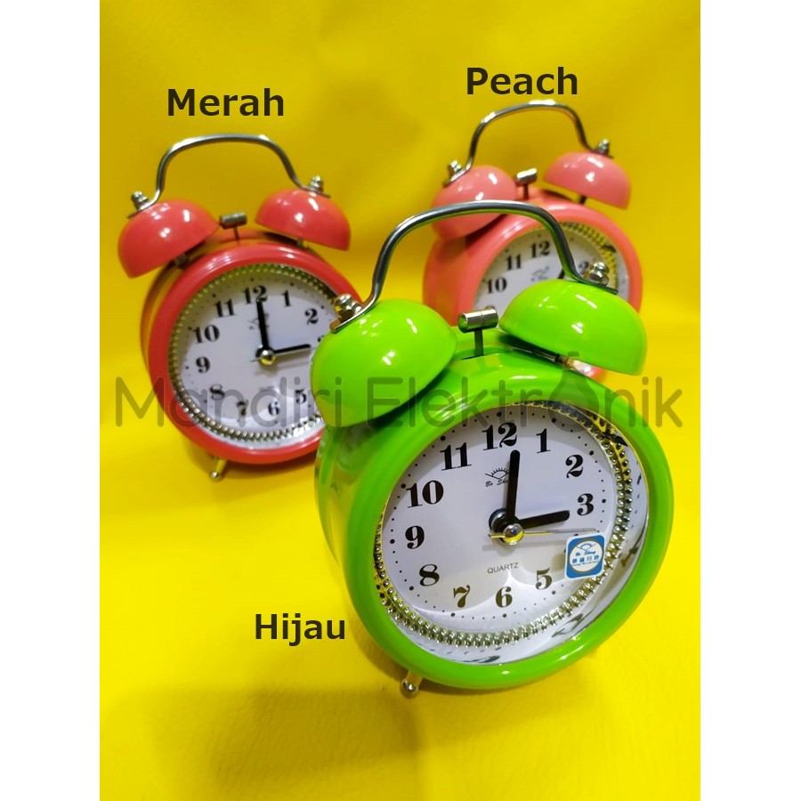 Jam Weker - Jam Beker Polos Diameter 8cm