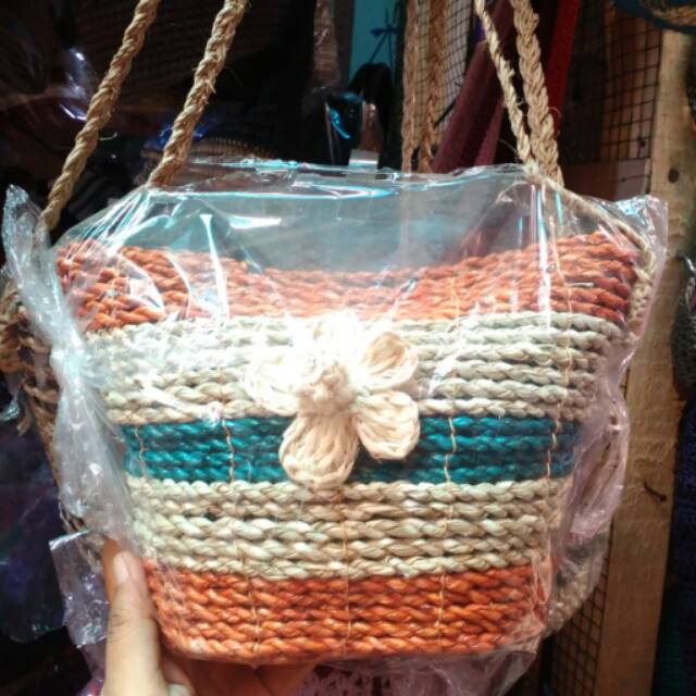 Tas Selempang Pandan - Tas Wanita Harga Murah - Souvenir unik khasJogja