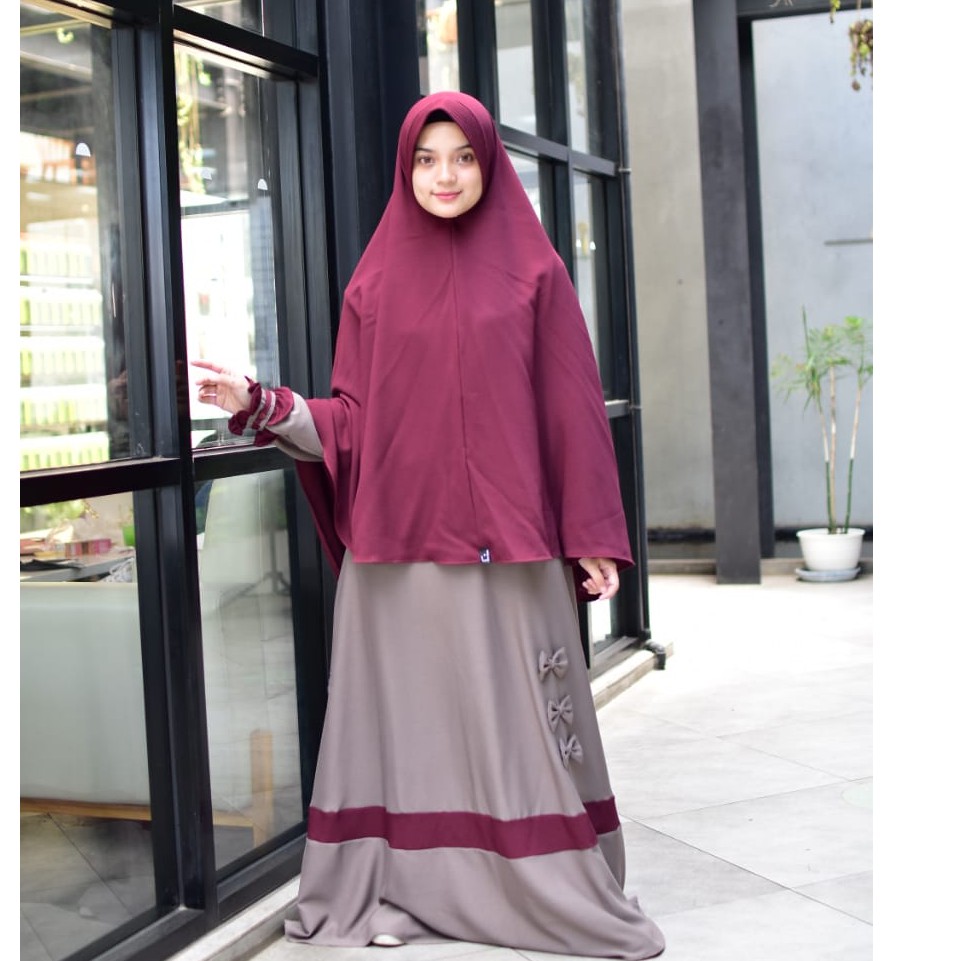 GAMIS ANASIHAH NAVITA ORIGINAL BERLABEL BRANDED TERBARU HITS OOTD FASHION MUSLIM STYLE