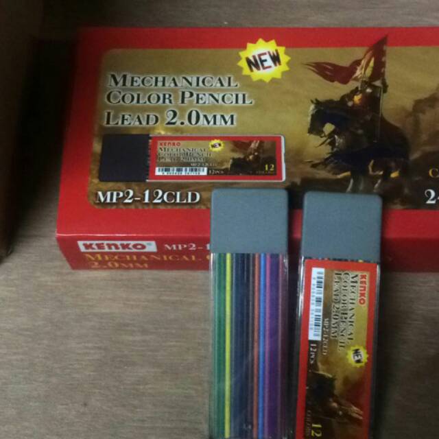 

Refil pensil warna mekanik 2.00 mm ( isi 24 )
