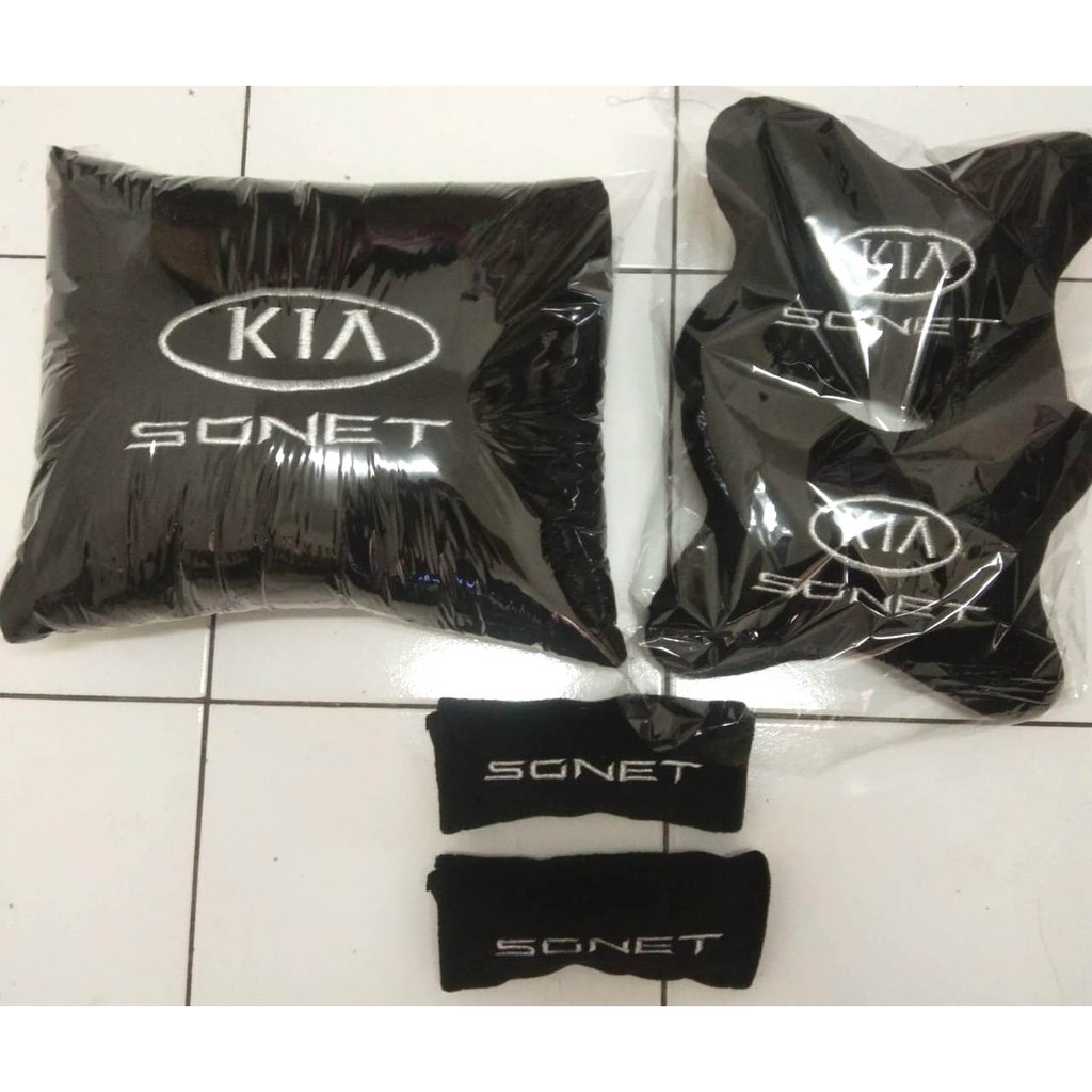 KIA Sonet Aksesoris Interior Bantal mobil 3 in 1