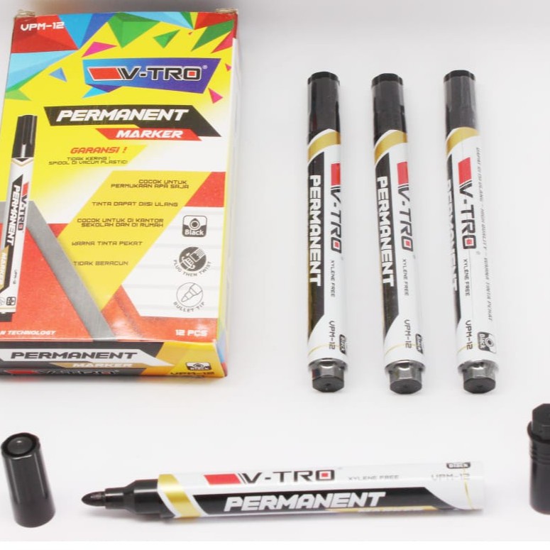 OS SPIDOL PERMANENT HITAM / PERMANENT MARKER HIGH QUALITY