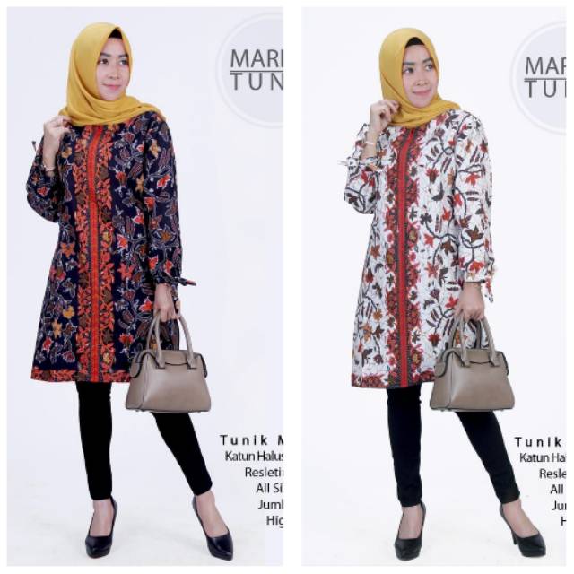 Tunic batik cibulan Batik Unggul Jaya