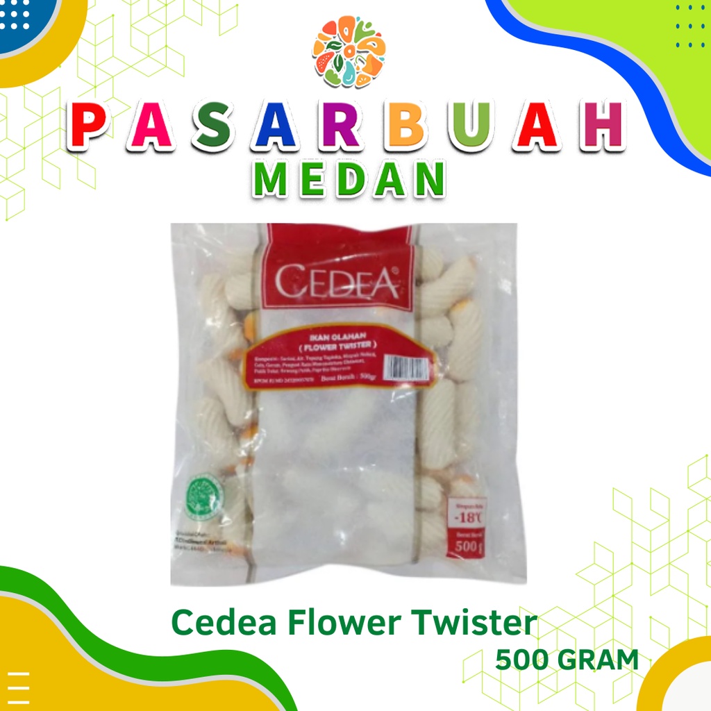 

Distributor Cedea Flower Twister 500 Gram - Pasar Buah Medan