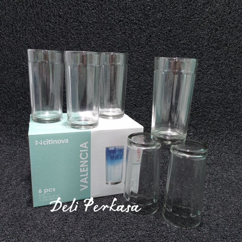 CITINOVA VALENCIA Gelas Kaca 320ml