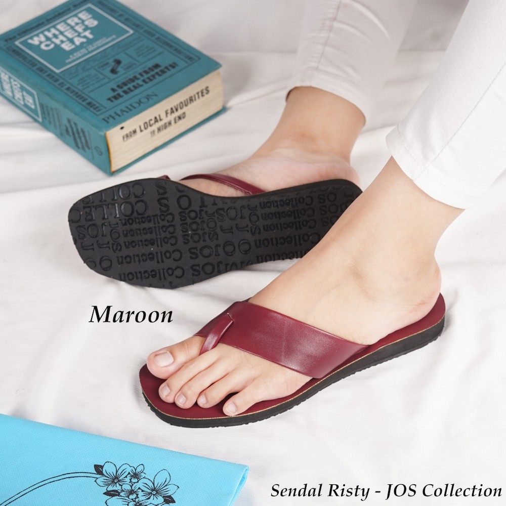 Sandal Jepit Wanita Flat - Risty by JOS Collection