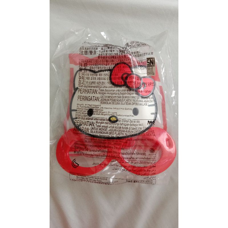 Happy Meal McDonald Kacamata Sanrio Hello Kitty