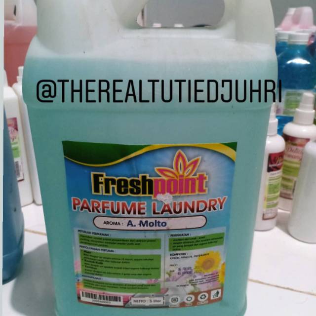 Grade A Parfume Laundry By FRESHPOINT Kemasan 5 Liter