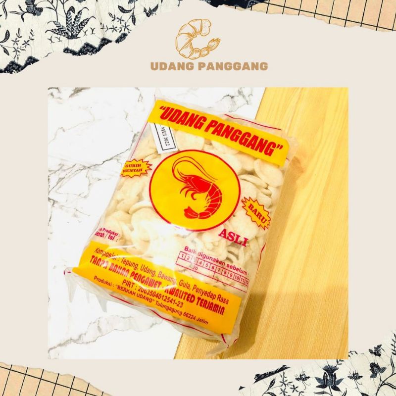 

krupuk udang panggang