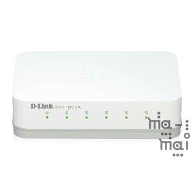 D-Link Switch DGS-1005A 5-port 10/100/1000Mbps Unmanaged Switch plasti