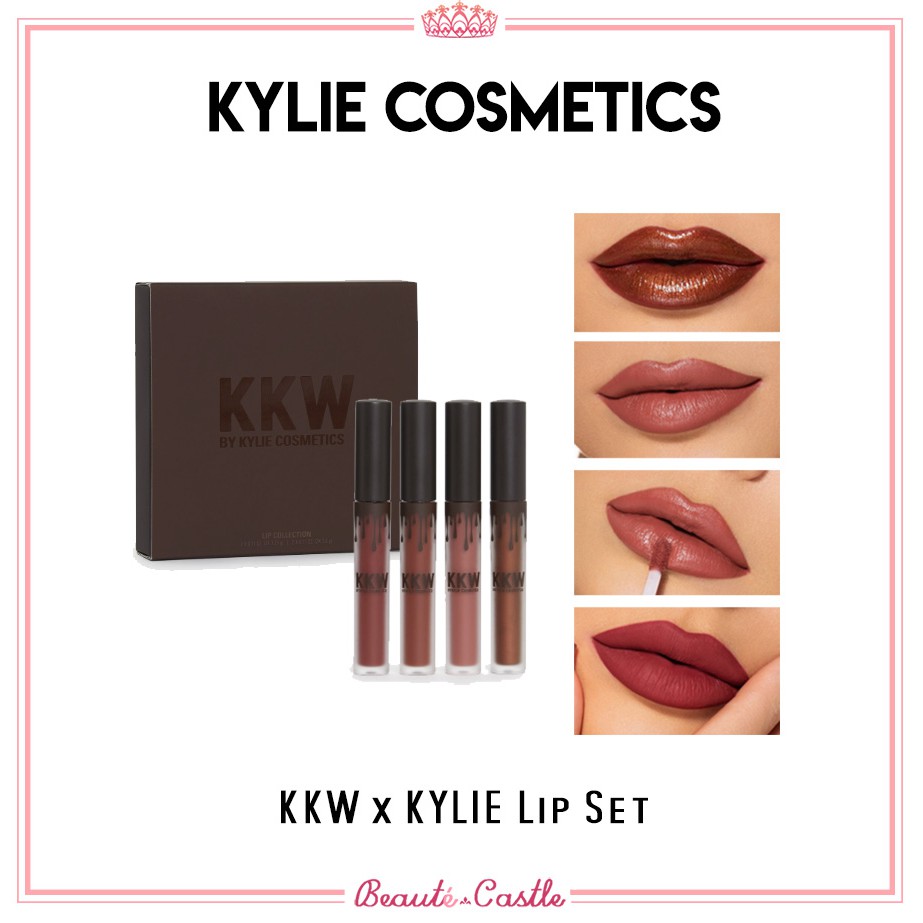 kkw kylie lip set
