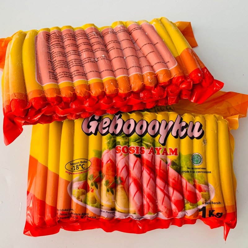 

sosis Gebooyku merah 1kg