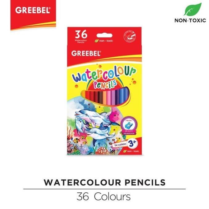 

GREEBEL 8036 Water Colour Pencil 36 Warna