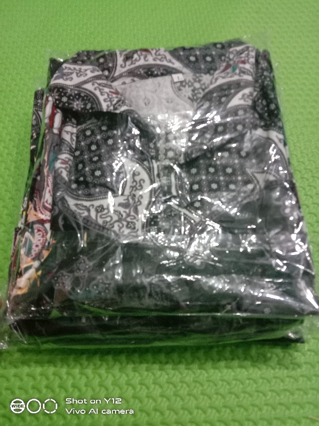 Tunik Batik Soft Elegan Di Pandang Mata M - Jumbo