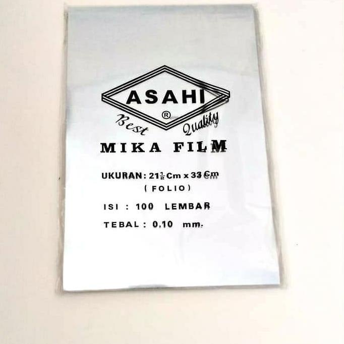 

Office & Stationery | Document Organizer | Mika Film Folio "Asahi " 100 Lembar/ Murah | Best Seller
