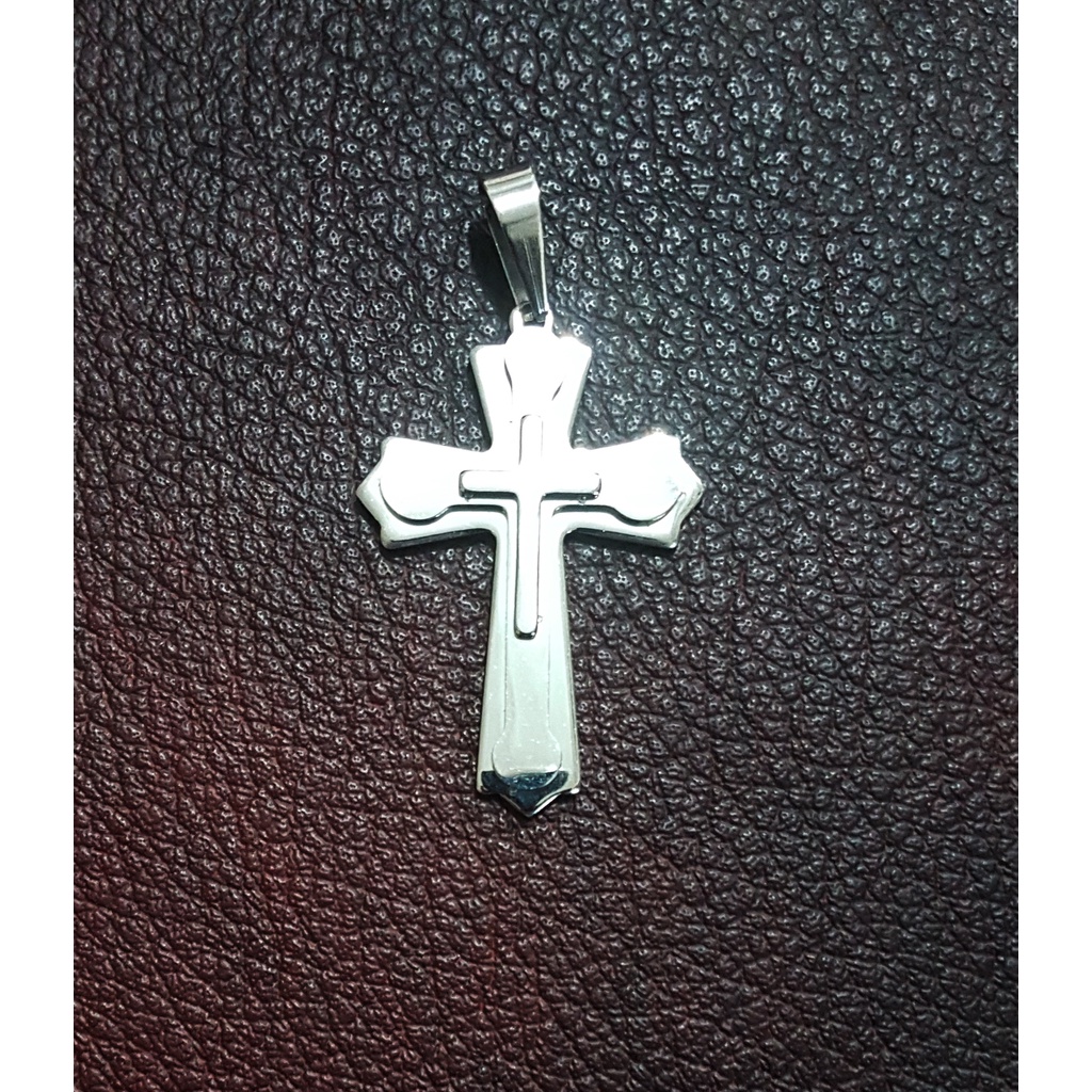 Leontin Salib # susun  polo, Besi Putih Asli Ambon, 100 % Selamanya tidak Berkarat