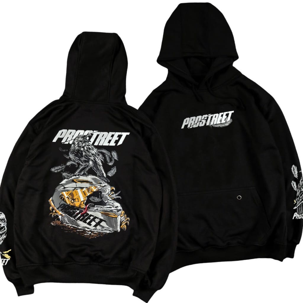 Jaket Hoodie Prostreet / Sweater Hoodie Prostreet Speed Hunter Bahan Katun tebal