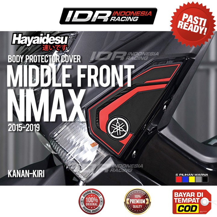 Hayaidesu NMAX Middle Front Cover Kanan Kiri Aksesoris Yamaha