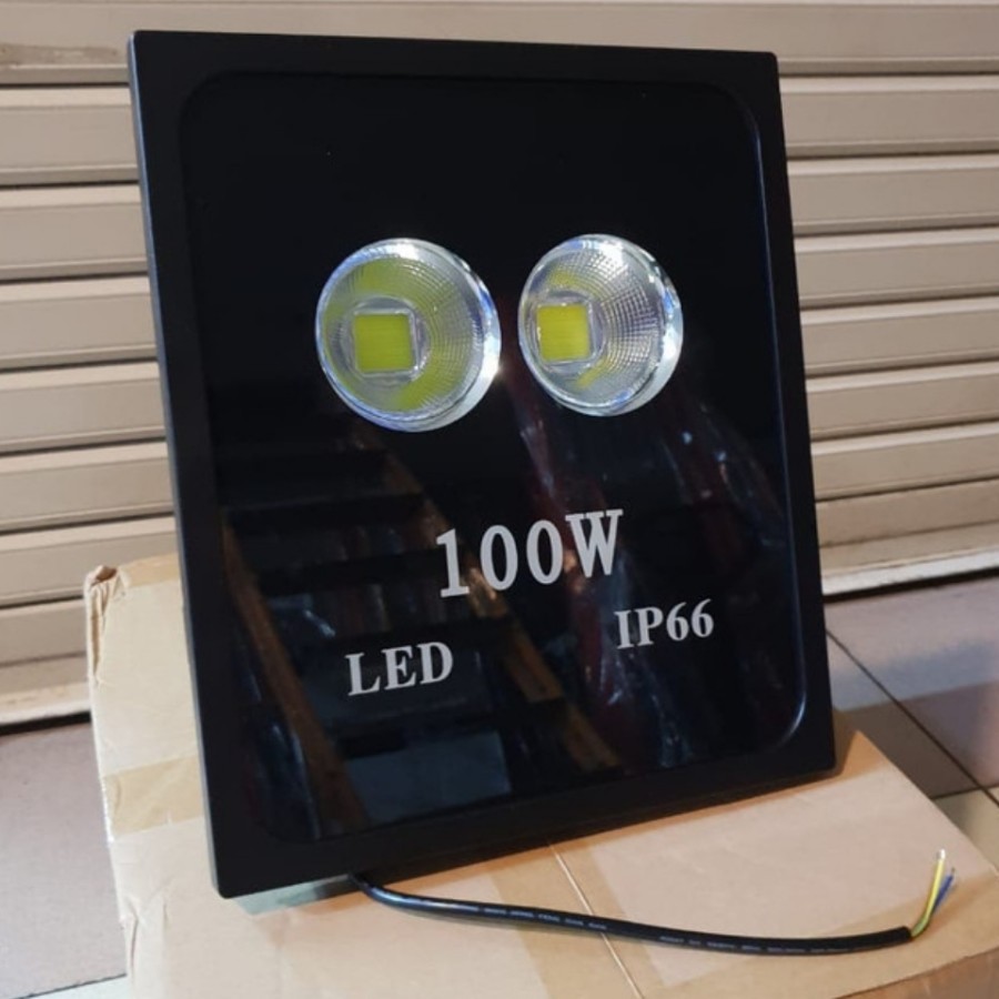 Lampu sorot 100 watt cob Lampu jalan 100 watt tembak sorot led mangkok