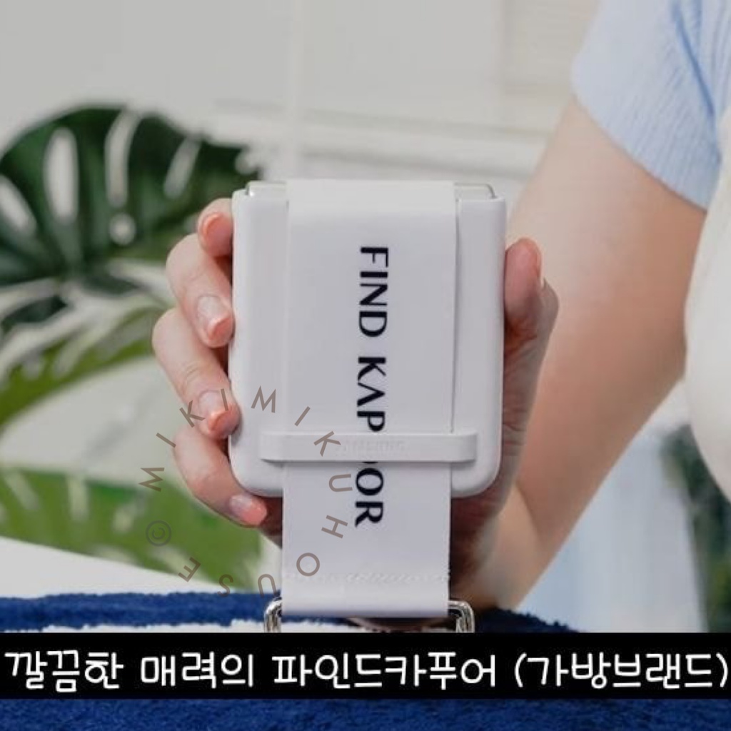 KOREA OFFICIAL Z FLIP 3 X FIND KAPOOR STRAP ZFLIP3 FLIP3 SAMSUNG GALAXY 5G COVER PALETTE CASE CASING