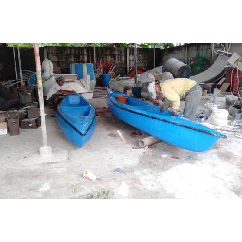 Perahu Kano Double,Perahu Dayung Fiberglass,Perahu Wahana Air Termurah.