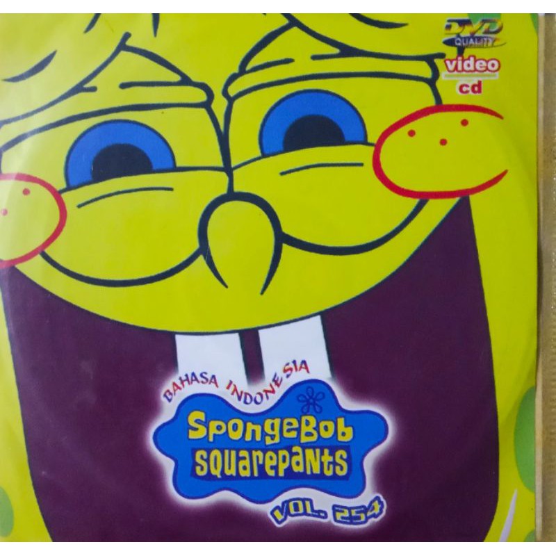 Vcd spongebob squarepants dub indonesia 2disc