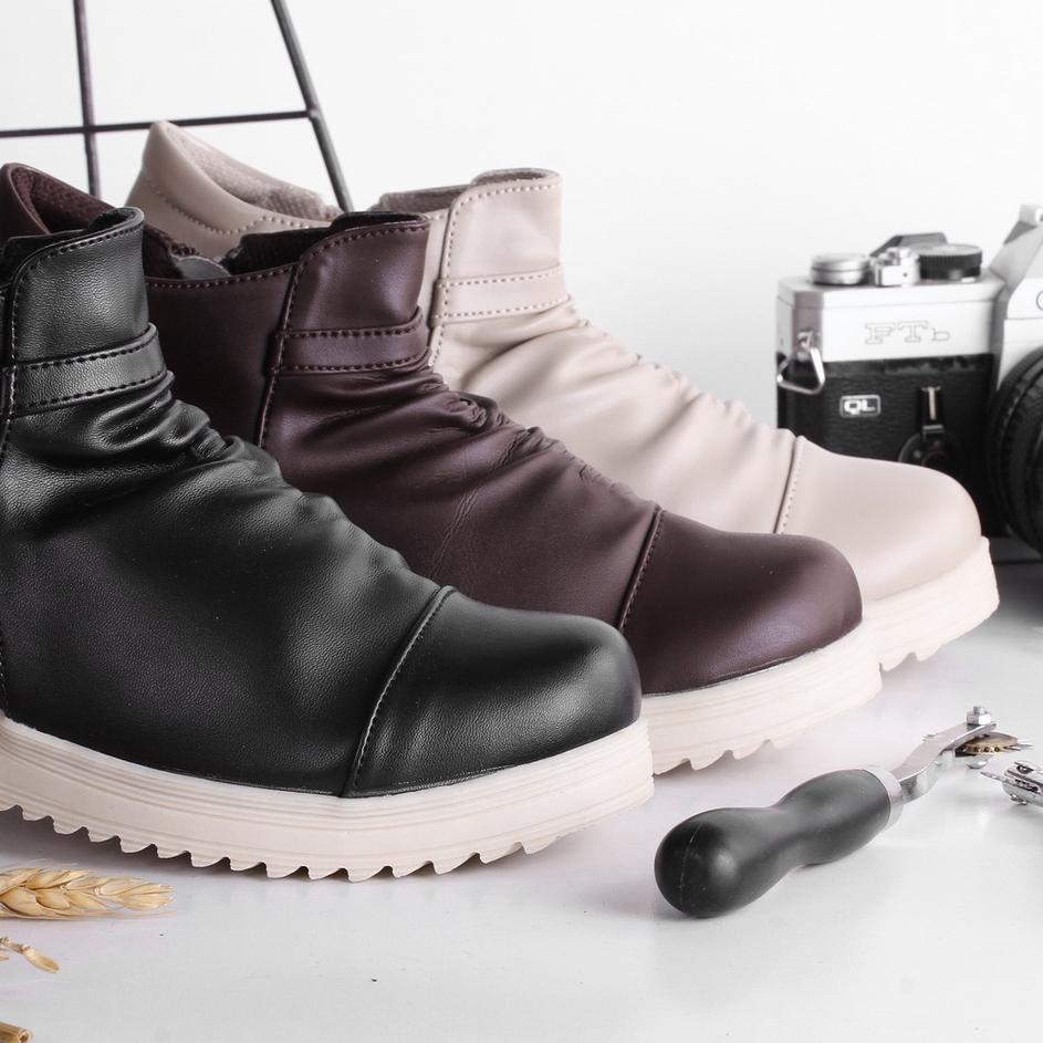 Sudah READY.. SEPATU WANITA SLETING HASYA COKLAT ORIGINAL CAQEP