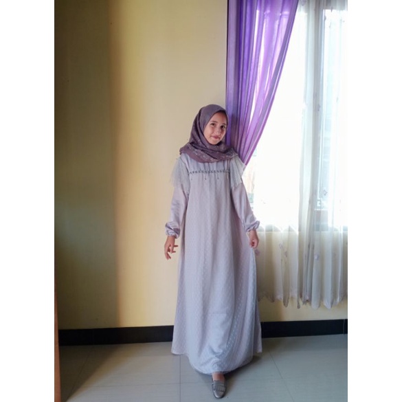 AISYA DRESS / dress kondangan simple elegant murah kualitas bagus
