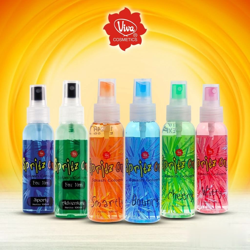 ★ BB ★  Viva Spritz On Body Mist Cologne 100ml - Parfume - Parfum - Minyak Wangi