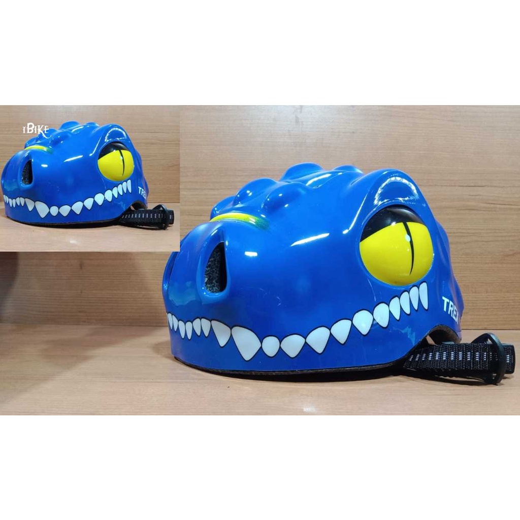 Helm sepeda Anak Dino Dragon kids bicycle helmet trex celcius odessy