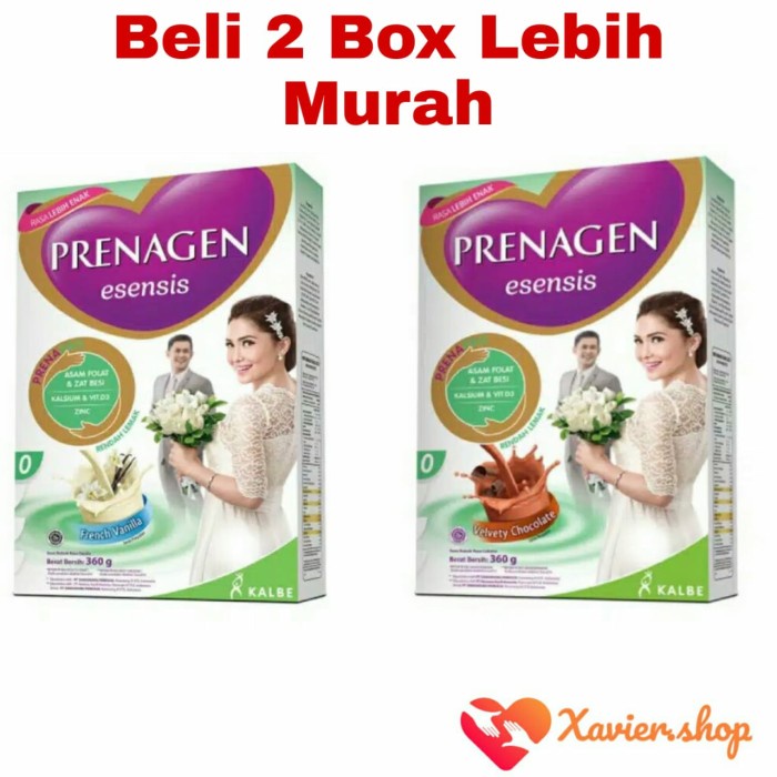 Prenagen Esensis 360gr Coklat,Vanilla / Susu Promil - Vanila