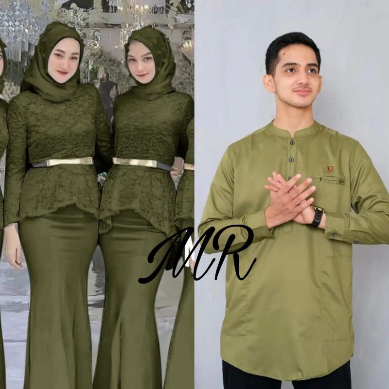 CP KAHIYANG, COUPLE PASANGAN, BRUKAT MOSCREPE FURING, GAMIS HIJAB MUSLIM, MAXY DRESS