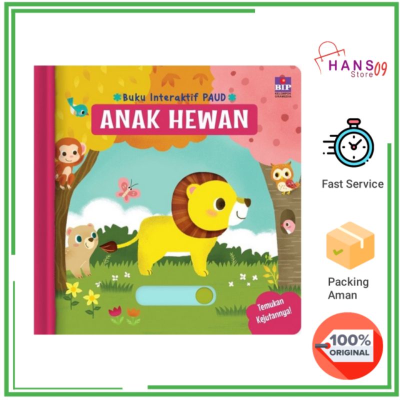 Buku Interaktif Paud : Anak Hewan