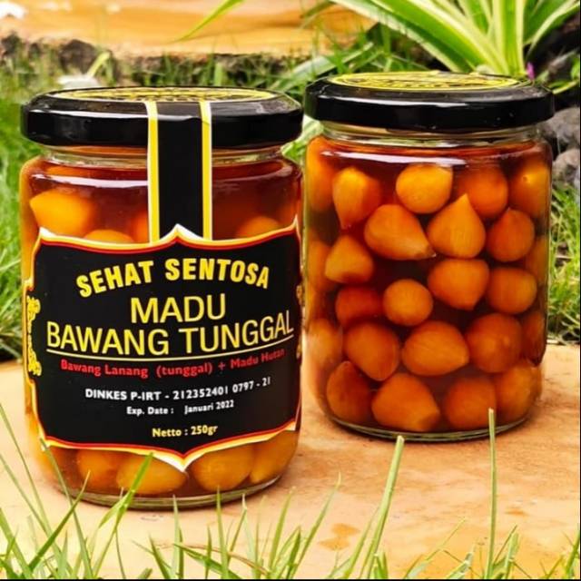 

Dijual Madu Murni Bawang Tunggal | Madu Bawang Lanang | Black Garlic Honey