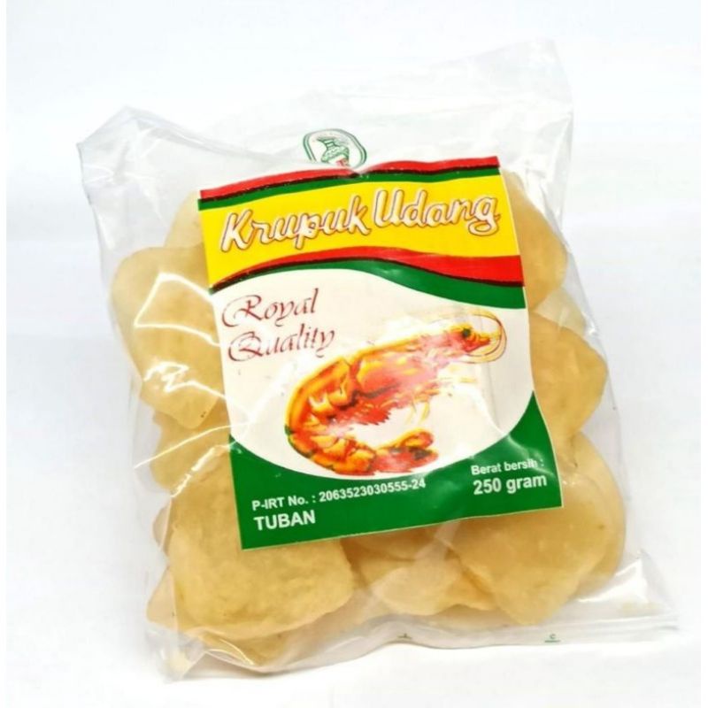 Kerupuk Udang Royal Guci Toak Asli Tuban / Krupuk Udang Mentah / Kerupuk Goreng / Krupuk Enak