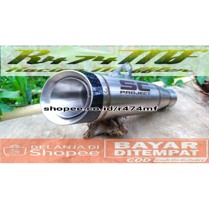 Knalpot Racing SC Project S1 Silincer Only