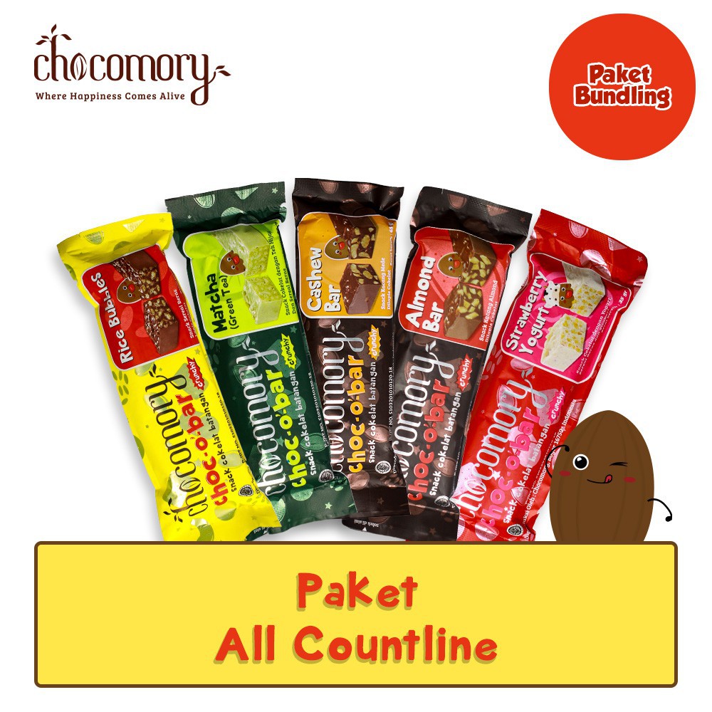 

MINI CHOCOBAR (MINIMAL PEMBELIAN 4 PCS) / COKLAT BAR KECIL TIRAMISUSU CHOCOMORY OLEH OLEH BANDUNG