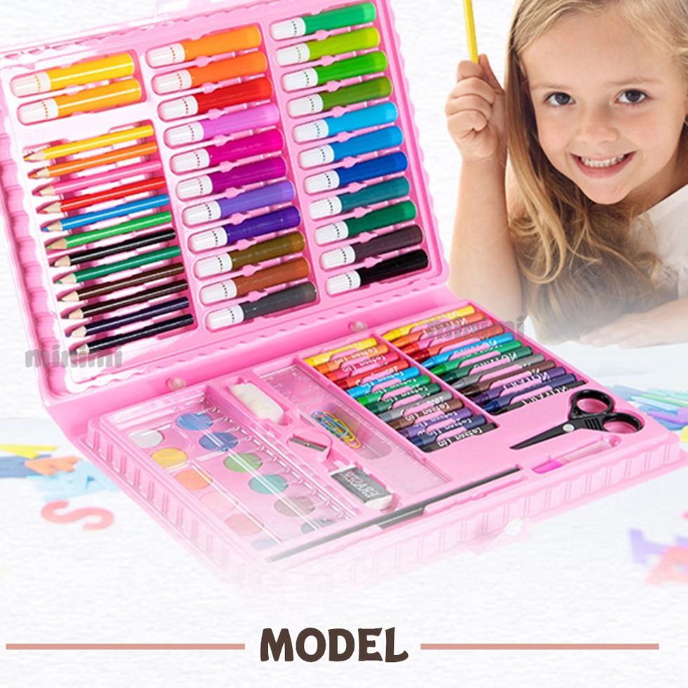 

[KODE F0379] Crayon Set Alat Menggambar Anak Oil Pastel Isi 86pcs Crayon Set Pensil Warna Gambar Alat Tulis & Lukis Melukis ATK MINIMI