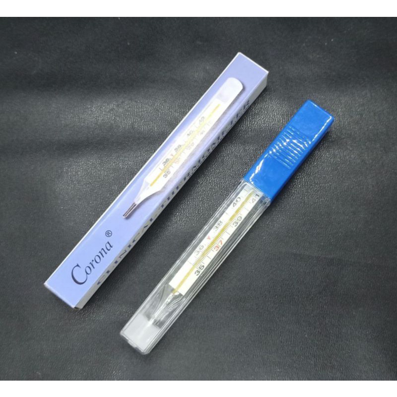 Termometer Air Raksa Corona | Termometer Badan Manual | Thermometer