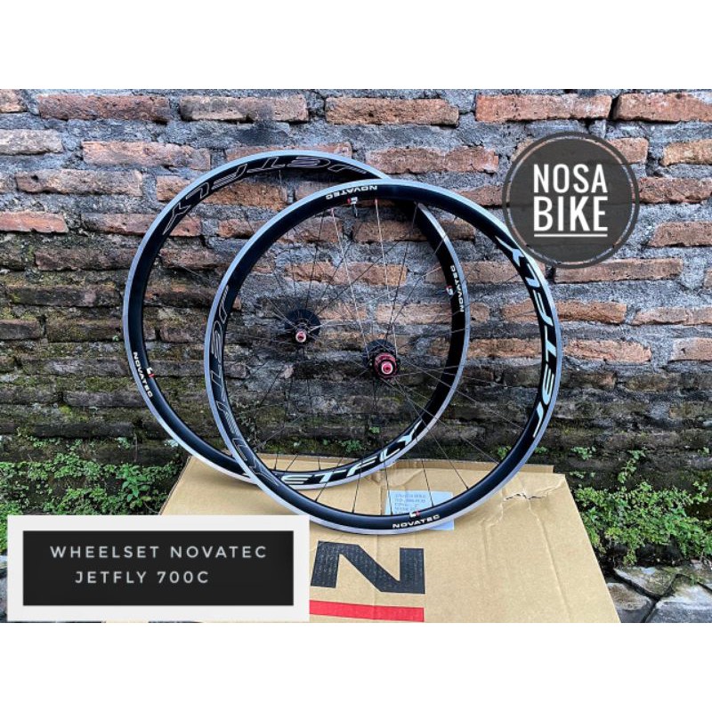Wheelset novatec jetfly 700c rimsbrake