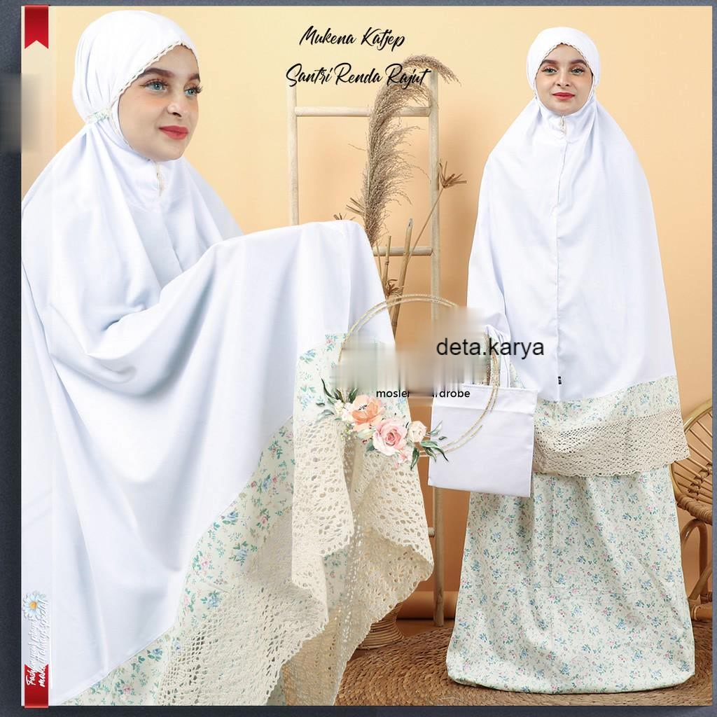 pakaian muslim baju harian baju rok setelan SANTRI/SANTRIWATI//PESANTREN JKTNSH- [] Mukena Dewasa Ka