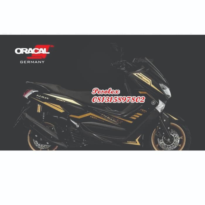STIKER NMAX CUTTING STICKER NMAX STRIPING NMAX VARIASI NMAX GOLD